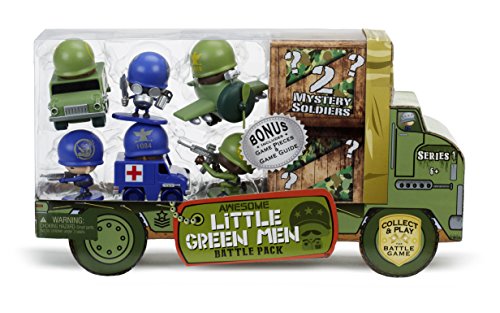 Awesome Little Green Men 547464E4C Assorted Deluxe Battle Pack (8
