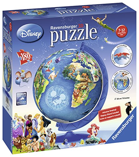 Ravensburger Disney World Map 3D Puzzle (180 Pieces)