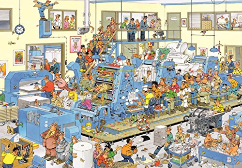 Jan van Haasteren The Printing Office Jigsaw Puzzle (3000