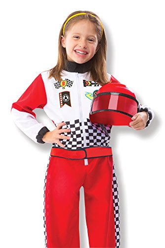 Melissa & Doug Race Car Driver Role Play Costume Set (3 pcs)