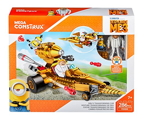 Mega Construx FDX84 Despicable Me 3 Minions Dru's Car