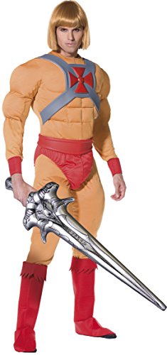 He Man Prince Adam Fancy Dress Costume Medium 38