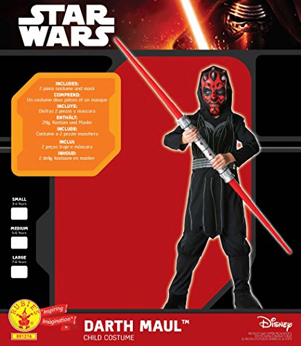 Rubie's Official Child's Disney Star Wars Darth Maul Costume