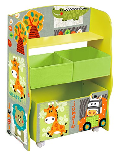 Liberty House Toys TF4821 Kid Safari Storage Box and Fabric Bin
