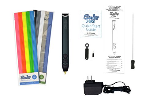 3Doodler Create 3D Printing Pen Set with 50 Plastic Strands, Smokey Blue
