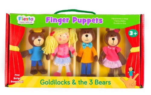 Goldilocks Finger Puppet Set