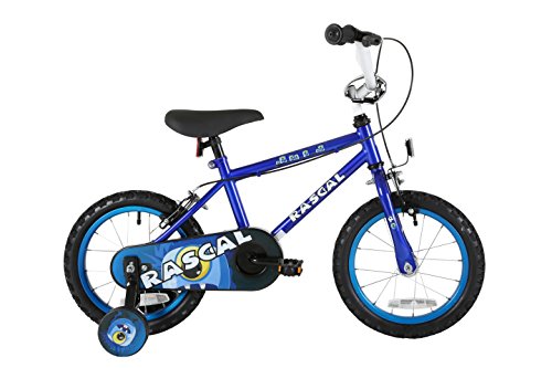 Sonic Rascal Kids' Kids Bike Blue 1 speed colour cordinated spoked wheels fully enclosed chainguard and easy reach brakes