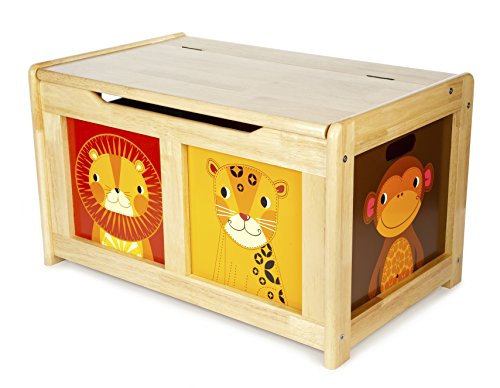 Tidlo Natural Jungle Toy Chest