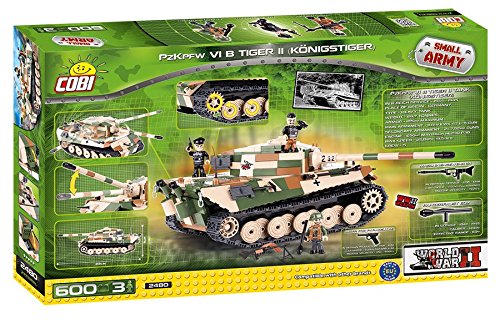 COBI 2480 Tiger II Army Model