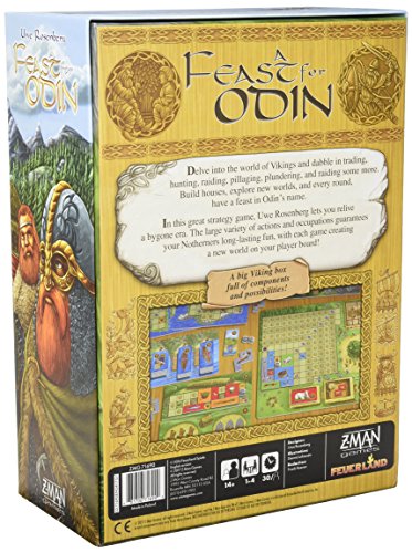Z Man Games ZMG71690 A Feast for Odin Game Z Man Games ZMG71690 A Feast for Odin Game