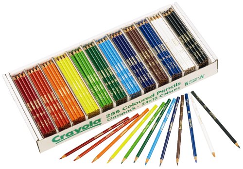 Crayola Colouring Pencils 288 class Pack