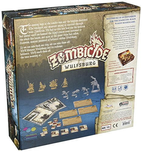 Cool Mini or Not Zombicide Wulfsburg Board Game Cool Mini or Not Zombicide Wulfsburg Board Game