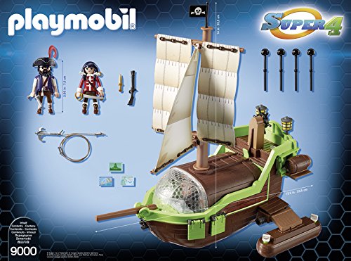 Playmobil 9000 Super 4 Floating Pirate Chameleon with Ruby