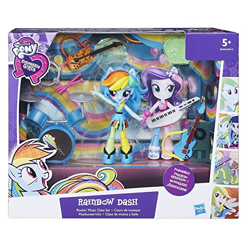 My Little Pony Equestria Girls Minis Rainbow Dash Rocking Music Class Set