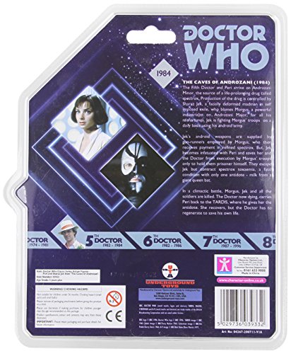 Underground Toys Doctor Who Peri and Sharaz Jek Action Figure , 5 