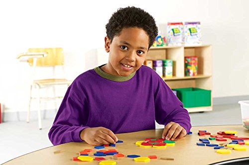 Learning Resources Plastic Pattern Blocks 0.5cm