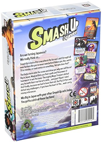 Alderac Entertainment ALD05512 Smash Up! Big In Japan Board Game