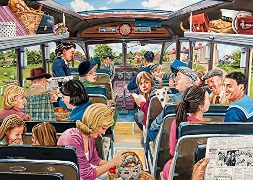 Gibsons The Country Bus Jigsaw Puzzle (4 x 500