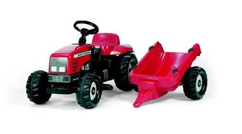 Rolly Toys Rolly Kid Massey Ferguson Tractor and Trailer