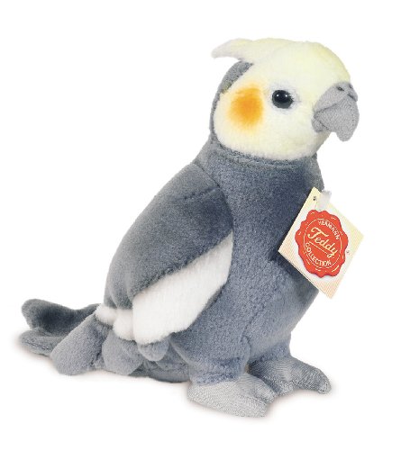Hermann Teddy Collection 941095 17 cm Cockatiel Plush Toy