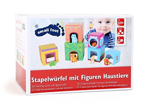 Small Foot 10044 Building Blocks with Animal Figures