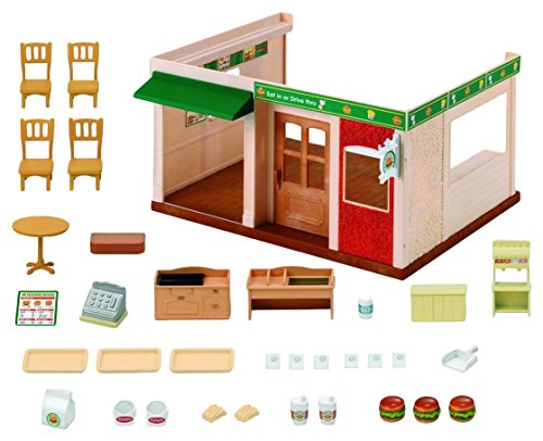 Sylvanian Families 5271 Hamburger Restaurant Set