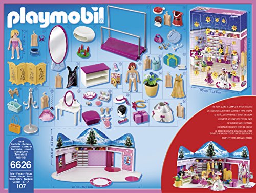Playmobil 6626 Advent Calendar 'Dress Up Party' with Exclusive Ball Gown
