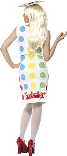 LICNSD TWISTER BOARD GAME FANCY DRESS COSTUME LADY