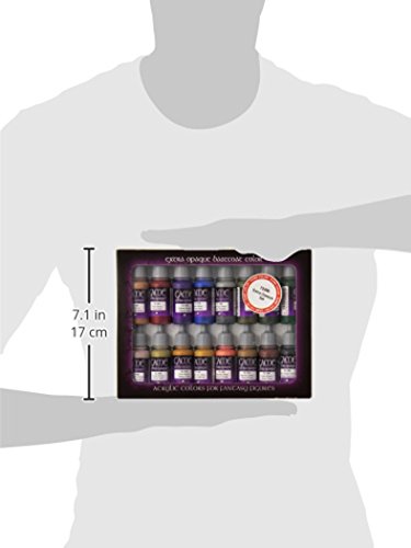 Vallejo Game Color Extra Opaque Painting Set (Set of 16)