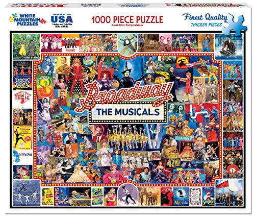 White Mountain Puzzles Jigsaw Puzzle 1000 Pieces 24