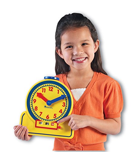 Learning Resources Primary Time Teacher Clock 24