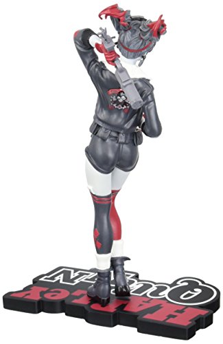 DC Comics APR160452 Harley Quinn Red White & Black Statue