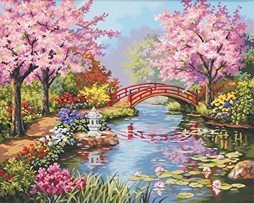 Dimensions Paintworks Paint by Numbers Japanese Garden Kit