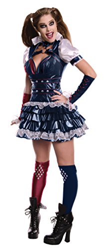 Rubie's Official Ladies Harley Quinn Batman Arkham Adult Costume