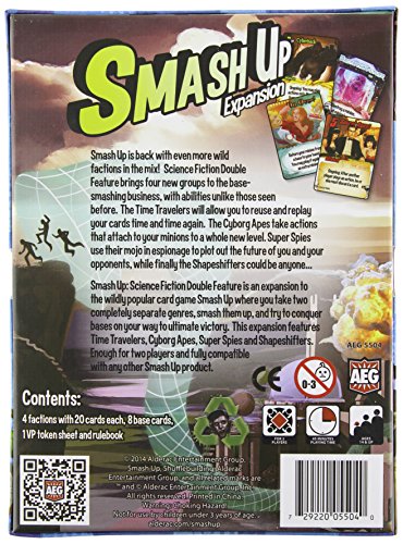 Smash Up Expansion Science Fiction Double Feature Smash Up Expansion Science Fiction Double Feature