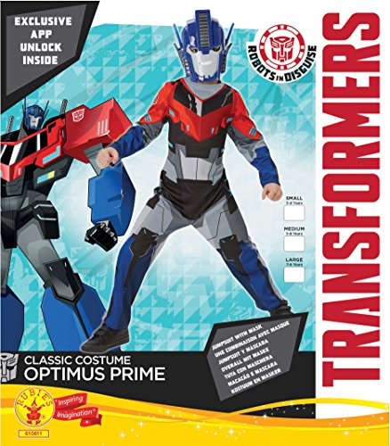 Rubie's Official Child's Transformers Hasbro Optimus Prime Classic Costume