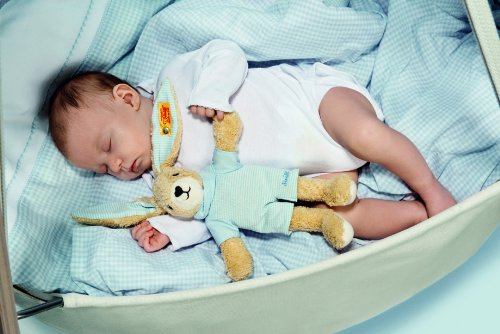 Steiff Hoppel Rabbit (Blue, 20cm)