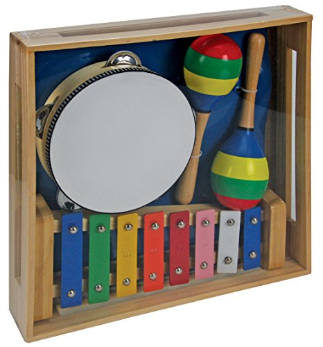 A B Gee LXS0033 Wooden Musical Instrument Set