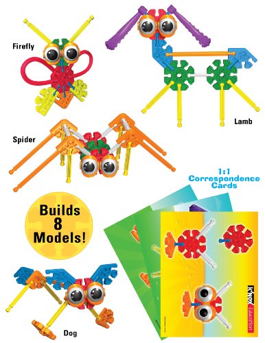 K’NEX Education Kid K’NEX Group Building Set fro Ages 3+ Preschool Educational Toy, 131 Pieces