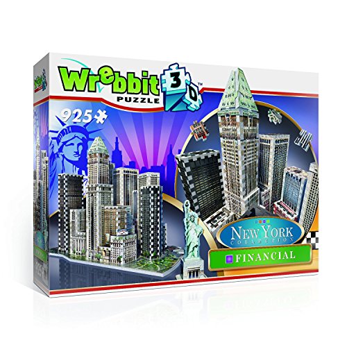 Wrebbit 3D New York Collection Financial District Puzzle Wrebbit 3D New York Collection Financial District Puzzle