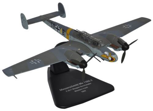 Oxford Diecast Me 110G JG/1 Wespen Geschwader 1943 Vehicle