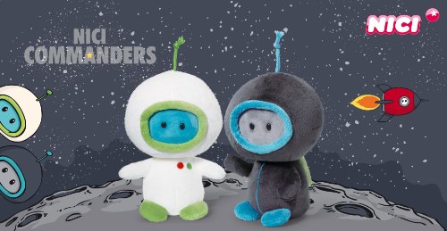 NICI Commanders Astronaut and Diver Wall Clock 25 cm