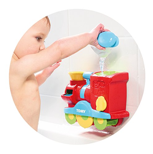 Toomies Bubble Blast Train Preschool Children's Bath Toy