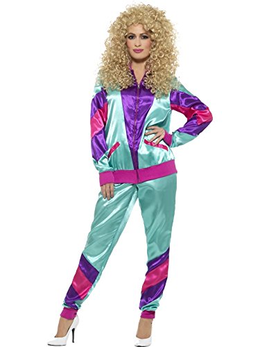 Smiffy's 43130L 80's Height of Fashion Shell Suit Female Costume (Large) Smiffy's 43130L 80's Height of Fashion Shell Suit Female Costume (Large)
