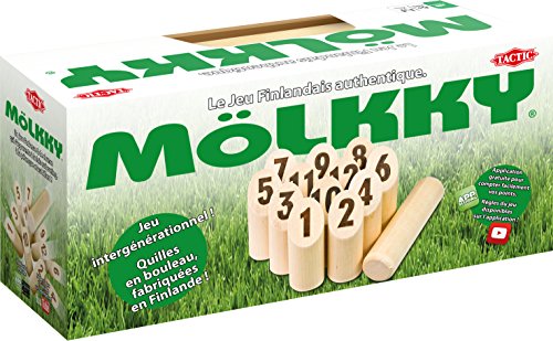 Tactic 2016 Version Molkky Game in Cardboard Box