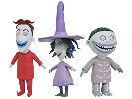 Nightmare Before Christmas APR172637 Select Series 3 Lock Shock and Barrek Action Figure