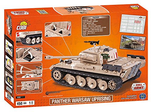 COBI 3030 Panther Warsaw Uprising Construction Toy