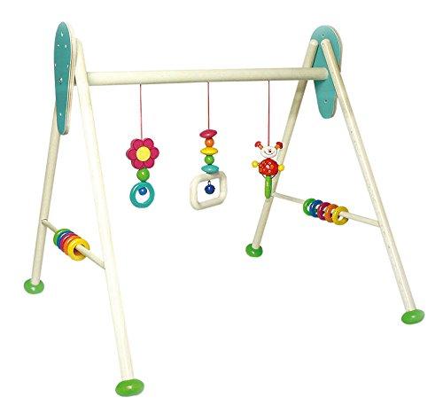Hess Wooden Baby Activity Baby Gym Beetle Tom Toy