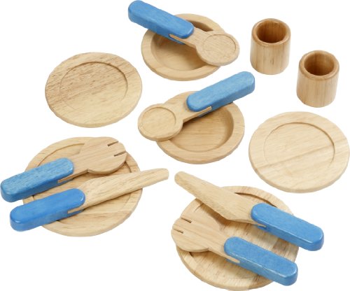 Voila Wooden Pretend & Play Tableware