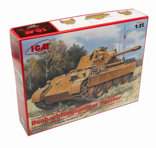 ICM Models Beobachtungspanzer Panther Building Kit ICM Models Beobachtungspanzer Panther Building Kit